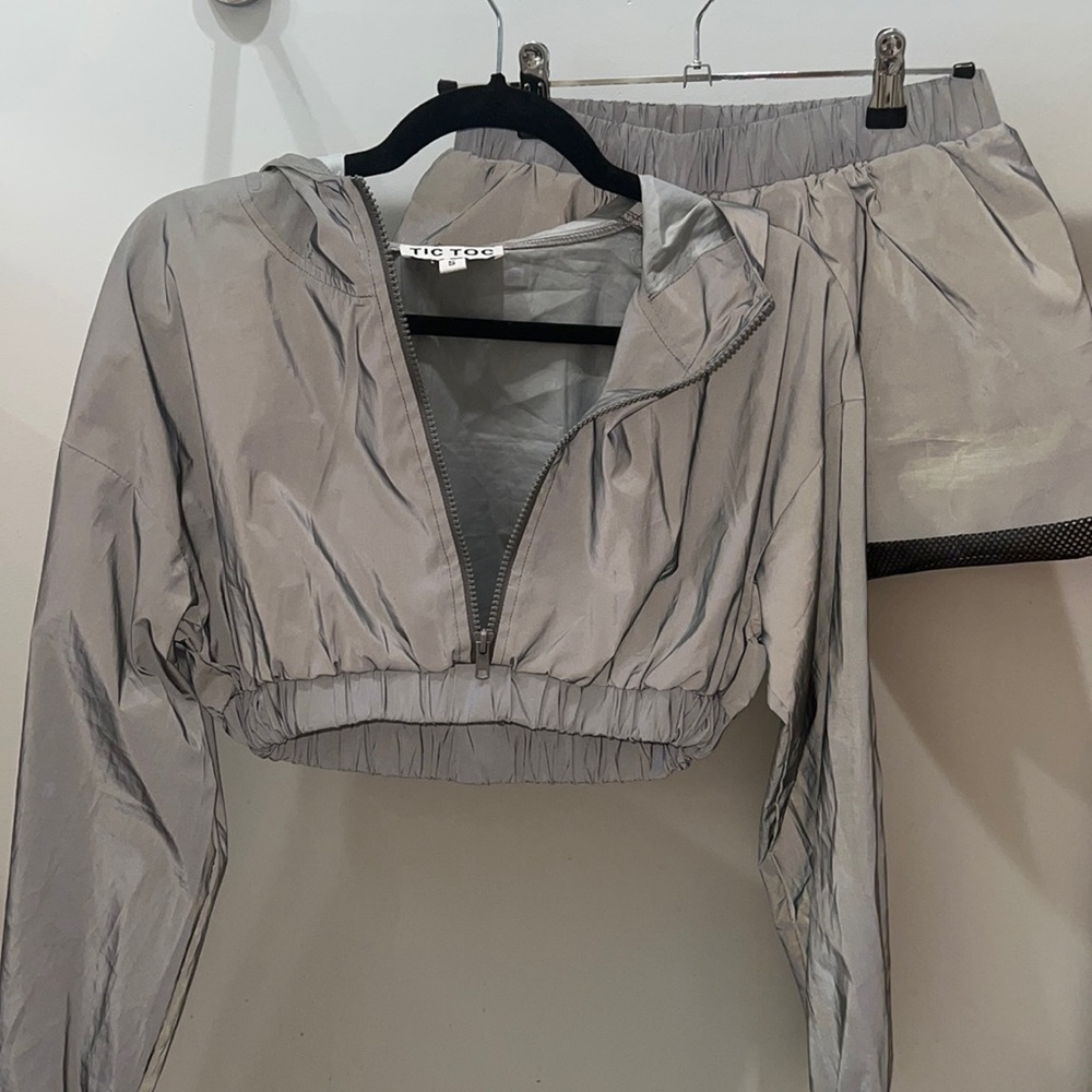 REFLECTIVE 2 PIECE RAVE OUTFIT